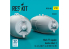 ResKit kit RS32-0603 Bombes au napalm Mark 77 Mod.2 2 pièces, imprimées en 3D 1/32