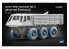ScaleX accessoire militaire WM-72004 Alvis FV622 Stalwart Mk.2 set de roues ordinaires Ace 1/72