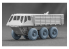 ScaleX accessoire militaire WM-72004 Alvis FV622 Stalwart Mk.2 set de roues ordinaires Ace 1/72