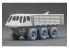ScaleX accessoire militaire WM-72004S Alvis FV622 Stalwart Mk.2 set de roues affaissées Ace 1/72