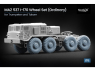 ScaleX accessoire militaire WM-72005 MAZ 537 I-170 set de roues ordinaires Takom / Trumpeter 1/72