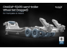 ScaleX accessoire militaire WM-72007S ChMZAP-5247G semi-remorque set de roues affaissées Takom / Trumpeter 1/72