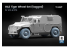 ScaleX accessoire militaire WM-72009S GAZ Tiger set de roues affaissées Ace / RPG 1/72