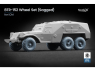 ScaleX accessoire militaire WM-72010S BTR-152 K-70 set de roues affaissées Icm 1/72