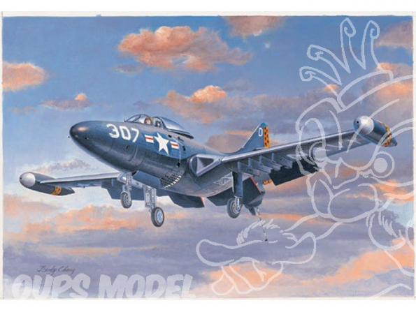 Hobby Boss maquette avion 87248 Grumman F9F Panther 1/72