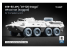 ScaleX accessoire militaire WM-72014S BTR-80 APC DT-126 Snaga set de roues affaissées Ace / Trumpeter 1/72