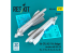 ResKit kit RS32-0600 Kh-29T Kh-29L AS-14A Kedge missiles with AKU-58 2 pièces, imprimées en 3D 1/32