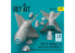 ResKit kit RS32-0533 Missiles AGM-62 Walleye II ER 2p avec liaison de données AN/AWG-16 Pod 1p 3D 1/32