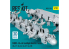 ResKit kit RS32-0556 Râteliers à bombes multiples MBD3-U6-68 2p imprimé 3D 1/32