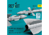 ResKit kit RS32-0577 Missiles R-27EP AA-10 Alamo-F 4 pièces imprimés en 3D 1/32