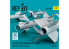 ResKit kit RS32-0582 Missiles R-27ET AA-10 Alamo-D 4 pièces imprimés en 3D 1/32