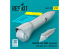 ResKit RSU32-0177 Nacelle de missiles AN/AVQ-26A PAVE avec pylône pour F-4 Phantom II impression 3D 1/32