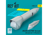 ResKit RSU32-0177 Nacelle de missiles AN/AVQ-26A PAVE avec pylône pour F-4 Phantom II impression 3D 1/32