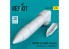 ResKit RSU32-0177 Nacelle de missiles AN/AVQ-26A PAVE avec pylône pour F-4 Phantom II impression 3D 1/32