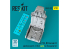 ResKit RSU32-0187 Siège éjectable IC-2 / IG-2 early pour maquette Trumpeter A-7E, D Impression 3D 1/32