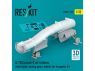 ResKit RSU32-0185 Entrées d'air, puits de train et train d'atterrissage + roues kit Trumpeter A-7D Corsair II 3D 1/32