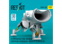 ResKit RSU32-0185 Entrées d'air, puits de train et train d'atterrissage + roues kit Trumpeter A-7D Corsair II 3D 1/32