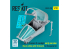 ResKit RSU32-0188 A-7E Corsair II cockpit initial, édition de base avec décalcomanies 3D kit Trumpeter 3D 1/32