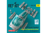 ResKit RSU32-0189 A-7E Corsair II, cockpit initial, édition hyperdétaillée kit Trumpeter 3D 1/32