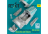 ResKit RSU32-0190 A-7E Corsair II cockpit tardif, édition de base avec décalcomanies 3D kit Trumpeter 3D 1/32