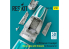 ResKit RSU32-0192 A-7D Corsair II cockpit, Édition de base avec décalcomanies 3D kit Trumpeter 3D 1/32