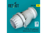 ResKit RSU32-0202 Buse d'échappement Lightning II pour F-35A, C kit Trumpeter Imprimé 3D 1/32
