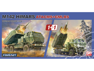 ForeArt maquette militaire 2009 Système lance-missiles à haute mobilité Ukrainian M142 Hymars 1/72