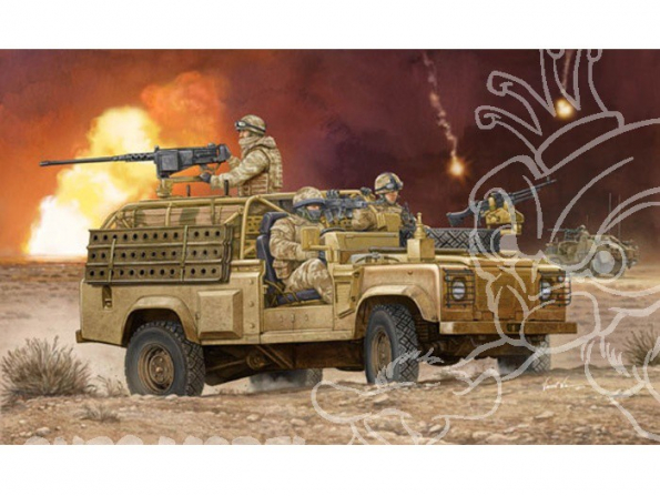 HOBBY BOSS maquette militaire 82446 Defender XD Wolf W.M.I.K 1/35