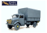 Gecko Models maquettes militaire 35GM0155 Camion Bedford OTD 3t 4x2 GS Caisse métal 1/35