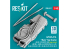 ResKit kit RSK48-0031 Kit imprimée en 3D du tracteur de remorquage Mule A/S32A-31A AS47A-1 GTE GTCP-100 version longue 1/48