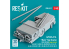 ResKit kit RSK35-0032 Kit imprimée en 3D du tracteur de remorquage Mule A/S32A-31A MSU-200 NAV version longue 1/48