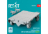 ResKit kit RSK48-0035 Remorque à munitions MHU-141M avec plateforme de chargement type 2 Maquette imprimée en 3D 1/48