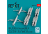 ResKit kit RS48-0516 GBU-39 SDB 8 pièces et BRU-61 2 pièces Impression 3D 1/48