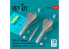 ResKit kit RS48-0532 Missiles AGM-62 Walleye I 2unités nacelle de liaison de données AN/AWG-16 1unité Impression 3D 1/48