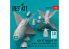 ResKit kit RS48-0533 Missiles AGM-62 Walleye II ER 2p avec liaison de données AN/AWG-16 Pod 1p 3D 1/48