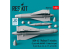 ResKit kit RS48-0563 2 missiles AGM-62 Walleye II avec 1 nacelle de liaison de données AN/AWG-16 imprimé 3D 1/48