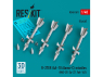 ResKit kit RS48-0581 Missiles R-27ER AA-10 Alamo-C 4 pièces imprimés en 3D 1/48
