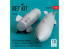 ResKit kit RS48-0588 Bombes nucléaires B43-0 2 pièces, imprimées en 3D 1/48