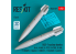 ResKit kit RS48-0589 Bombes nucléaires B43-1 2 pièces, imprimées en 3D 1/48