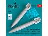 ResKit kit RS48-0589 Bombes nucléaires B43-1 2 pièces, imprimées en 3D 1/48