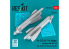 ResKit kit RS48-0600 Kh-29T Kh-29L AS-14A Kedge missiles with AKU-58 2 pièces, imprimées en 3D 1/48