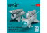 ResKit kit RS48-0601 Kh-29T AS-14B Kedge missiles AVEC AKU-58 2 pièces, imprimées en 3D 1/48