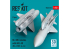 ResKit kit d'amelioration Avion RS48-0602 Missile Kh-58U avec AKU 58 (2 pièces) 1/72