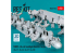 ResKit kit RS48-0556 Râteliers à bombes multiples MBD3-U6-68 2p imprimé 3D 1/48