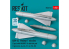 ResKit kit RS48-0562 Missiles AGM-62 Walleye I 2unités nacelle de liaison de données AN/AWG-16 1unité Impression 3D 1/48