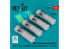 ResKit kit RS48-0572 Bombes de profondeur Mk-38 650 lb 4unités imprimées en 3D 1/48