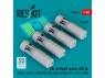 ResKit kit RS48-0572 Bombes de profondeur Mk-38 650 lb 4unités imprimées en 3D 1/48