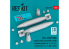 ResKit kit RS48-0580 Bombe au napalm BLU-27A/B 750 lb avec ailerons MXU-469/B ou sans ailerons 2p 3D 1/48
