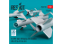 ResKit kit RS48-0582 Missiles R-27ET AA-10 Alamo-D 4 pièces imprimés en 3D 1/48