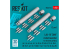 ResKit kit RS48-0534 Lance-roquettes LAU-10 ZUN » armée et la marine américaines 2pcs 3D imprimées en 3D 1/48